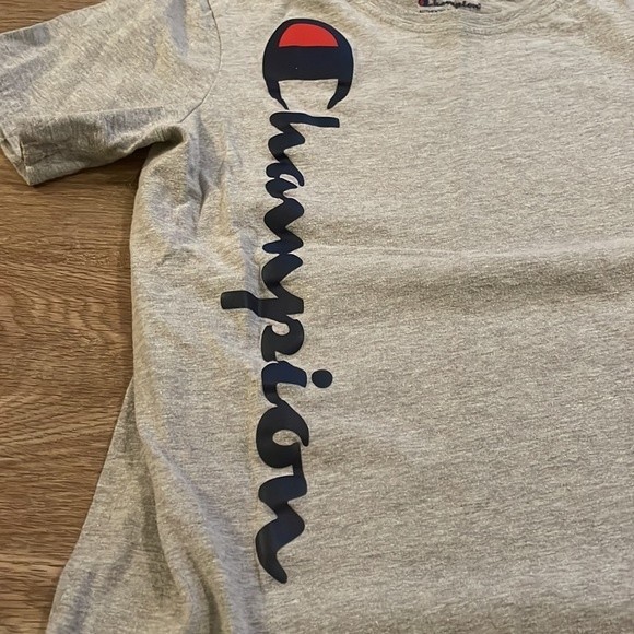 Champion Boys' Vertical Script T-Shirt - Picture 3 of 7